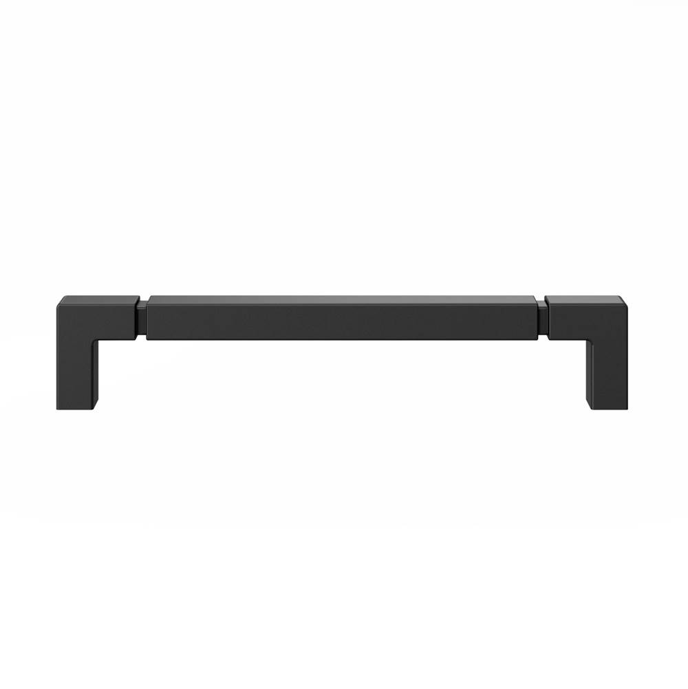 Top Knobs Lawrence Pull 6 5/16 Inch (c-c) Flat Black