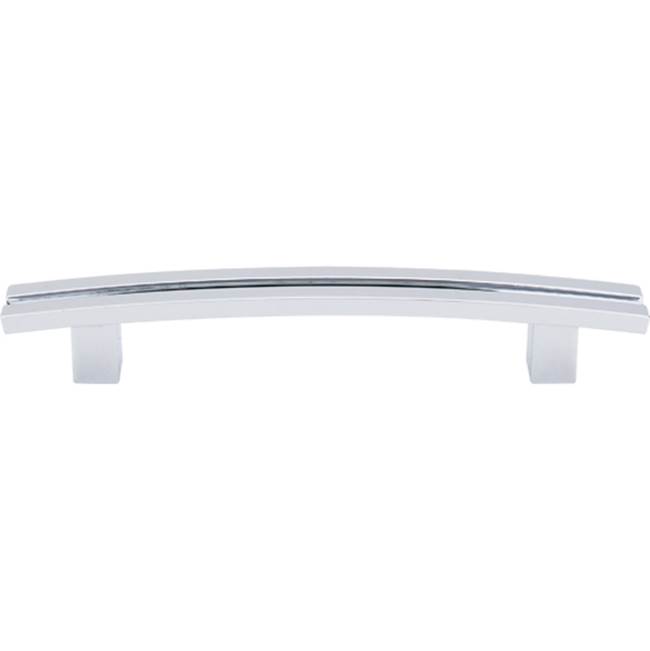 Top Knobs Inset Rail Pull 5 Inch (c-c) Polished Chrome