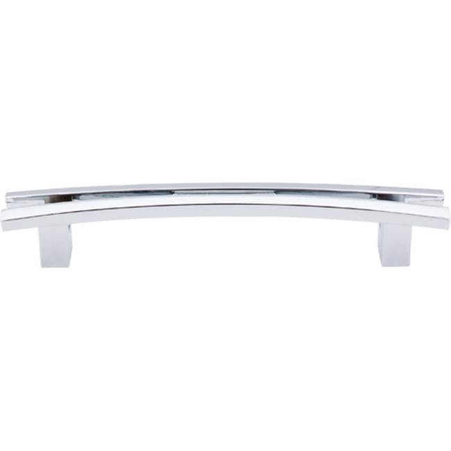 Top Knobs Flared Pull 5 Inch (c-c) Polished Chrome
