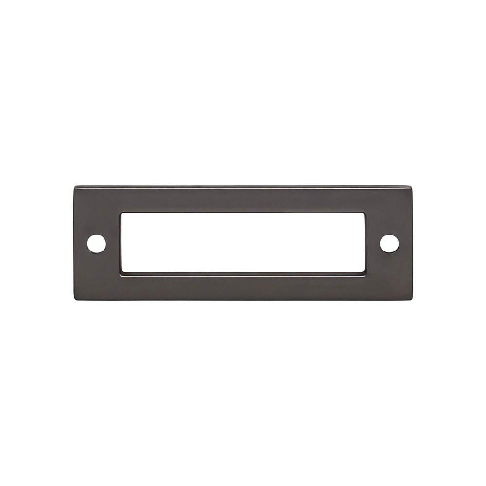 Top Knobs Hollin Backplate 3 Inch Ash Gray