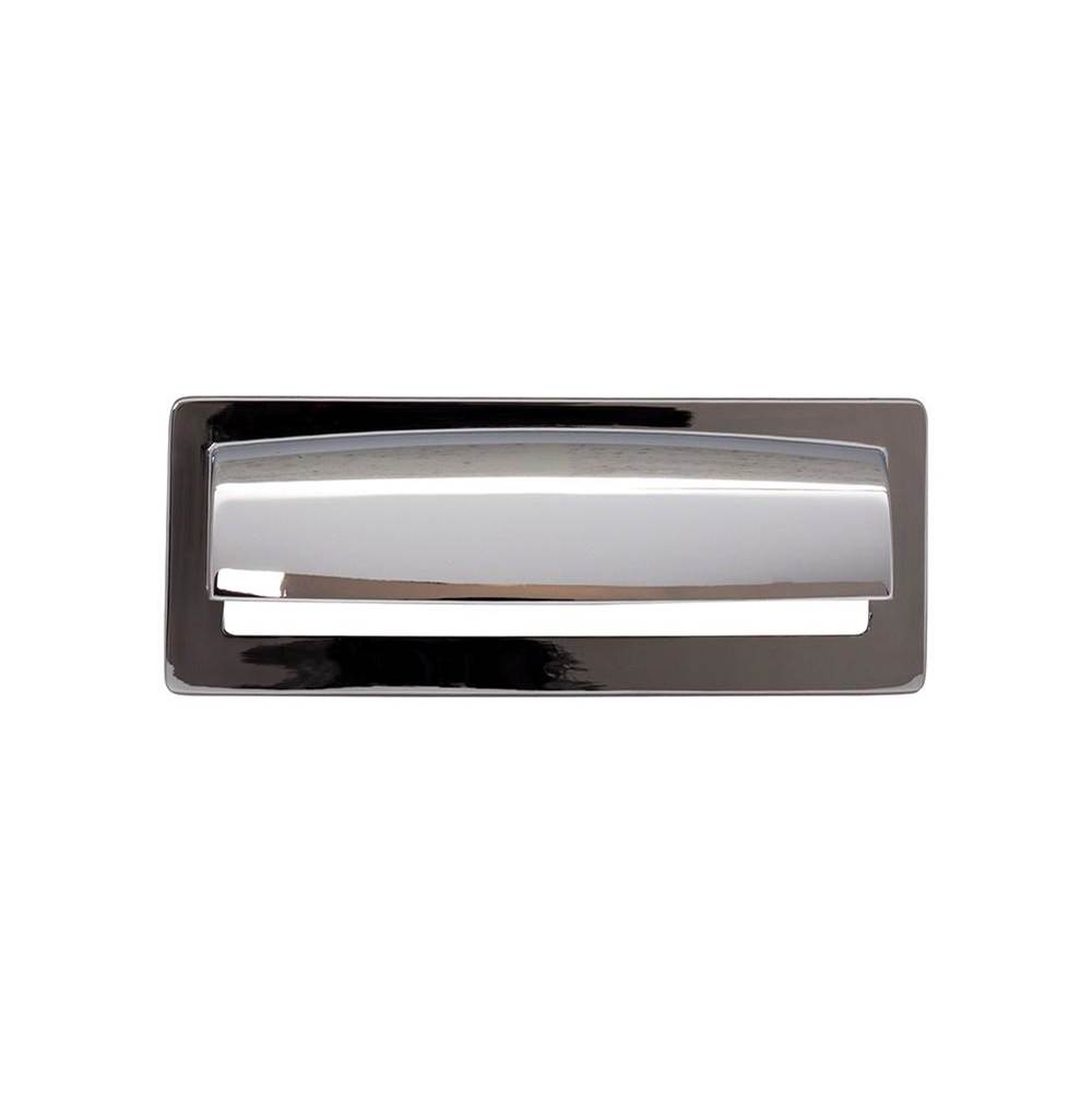 Top Knobs Hollin Cup Pull 3 3/4 Inch (c-c) Polished Chrome