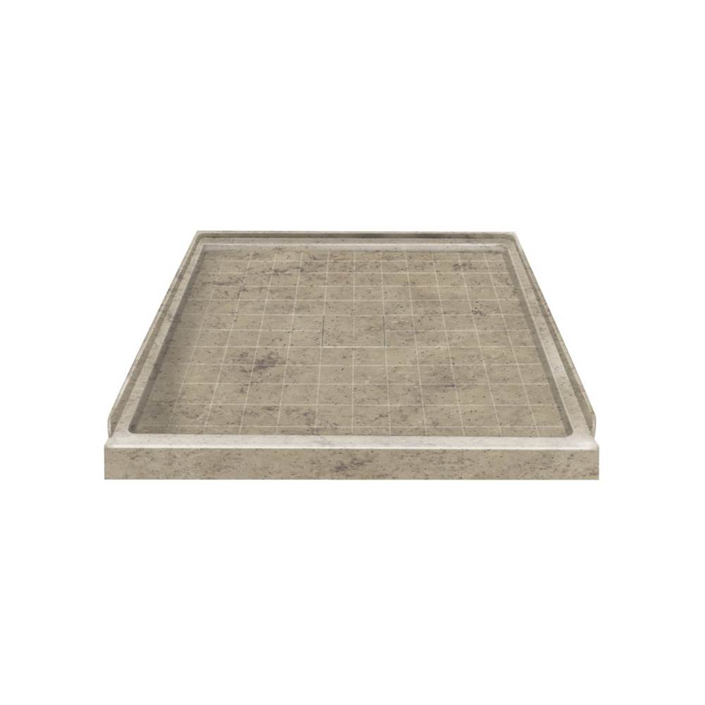 Transolid 36'' x 36'' Solid Surface Shower Base in Sand Mountain