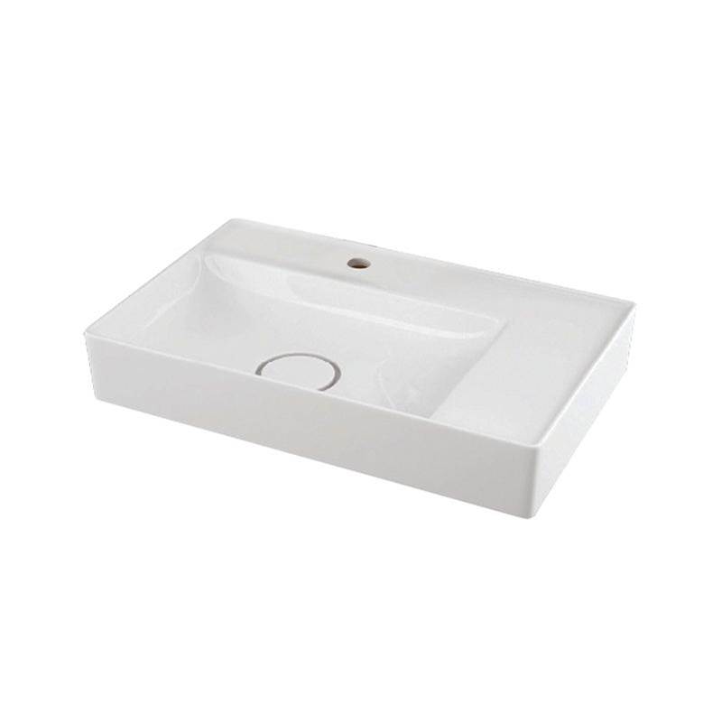 Transolid Transolid Martha Above Counter Vessel White 1-hole