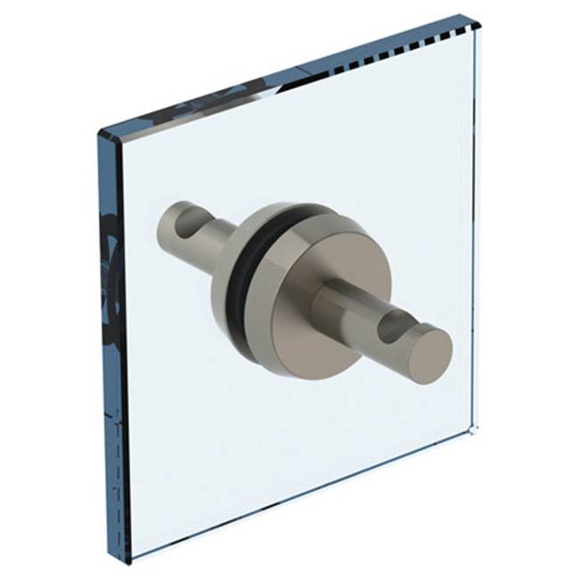 Watermark Blue double shower door knob/ glass mount hook